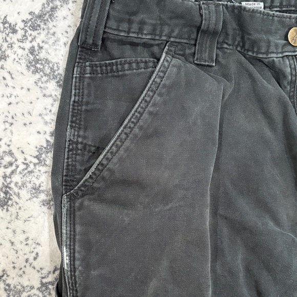 Men’s Carhartt Black Utility Pants - Picture 5 of 6
